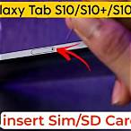 galaxy s10 sd card slot